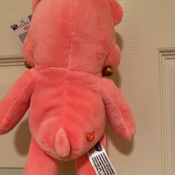 🆕 Care Bear Plush Toy, 10”, Pink color WithDouble heart faces on Tommy - Picture 4 of 7
